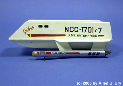 Shuttlecraft Galileo 1:50 Model Kit by AMT